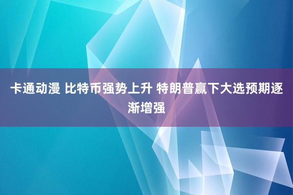 卡通动漫 比特币强势上升 特朗普赢下大选预期逐渐增强