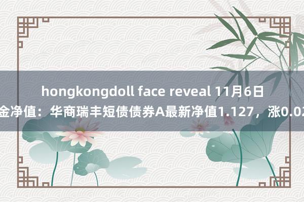 hongkongdoll face reveal 11月6日基金净值：华商瑞丰短债债券A最新净值1.127，涨0.02%